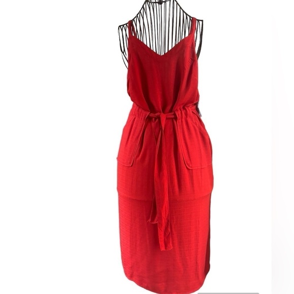 Universal Thread Red Pocket Dress - Picture 1 of 7